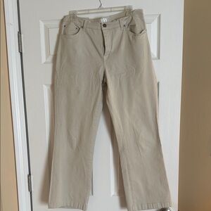 Soft Surroundings Women's Tan Jeans